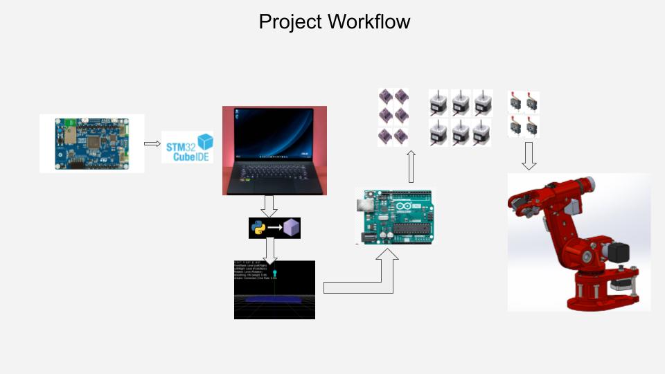 Project workflow diagram